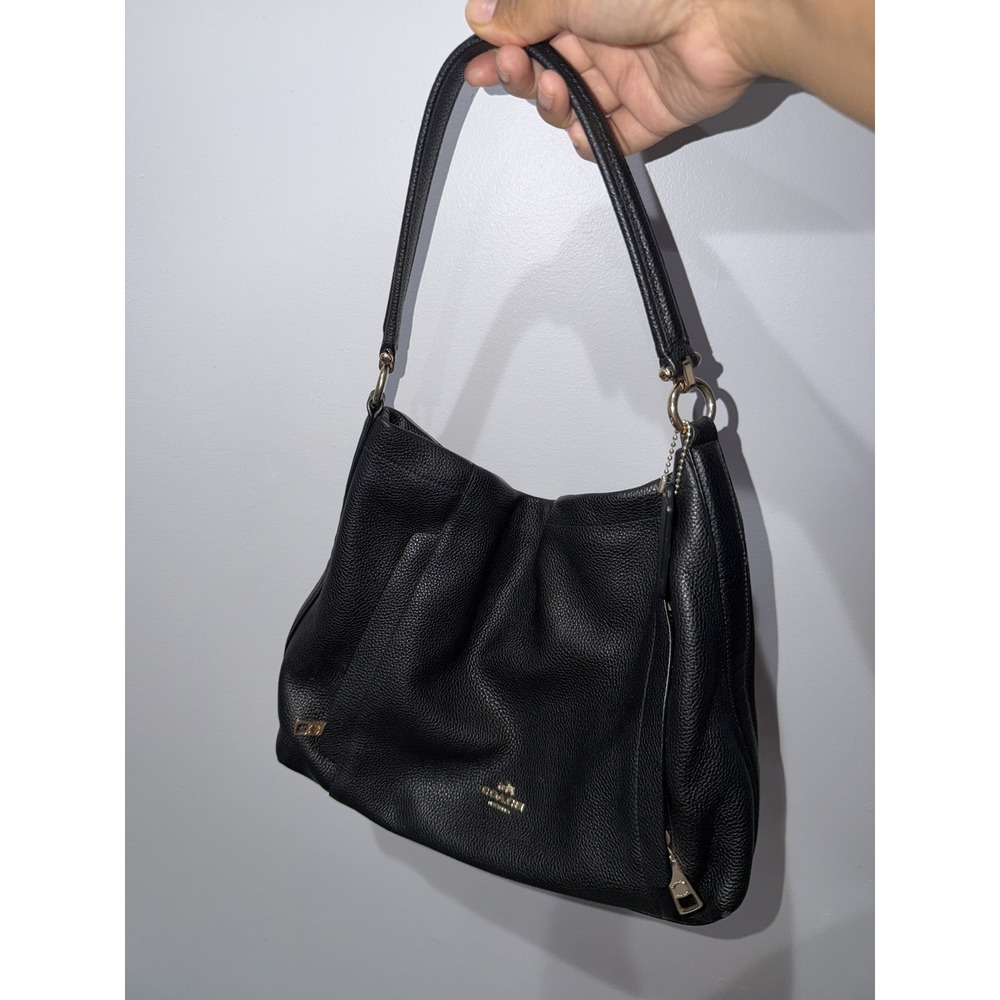 COACH Scout Hobo Pebbled Leather Shoulder /Hobo Bag M